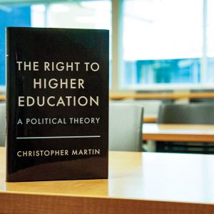 Dr. Chris Martin receives Outstanding Book Prize